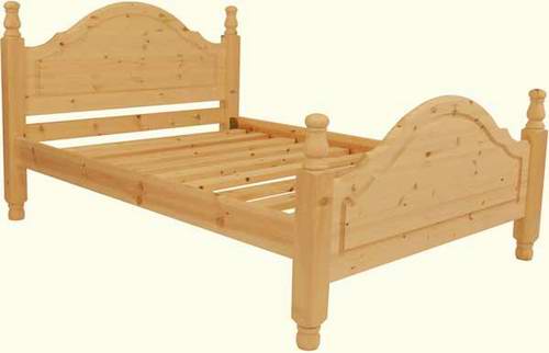 Handmade Pine 'Chelmer' Bed | High End | Kingsize