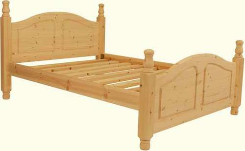 Handmade Pine 'Colne' Bed | High End | Kingsize