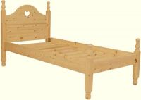 Alice Bed | Single | Low End | Solid Pine