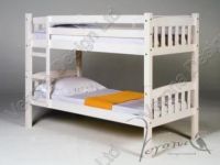 Verona 3'0" America Bunk Bed | White Wash